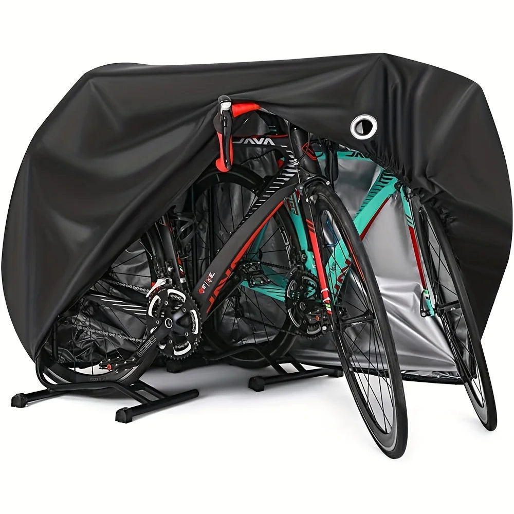 Waterproof bike cover with UV and rain protection