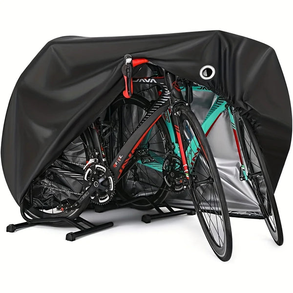 Waterproof bike cover with UV and rain protection