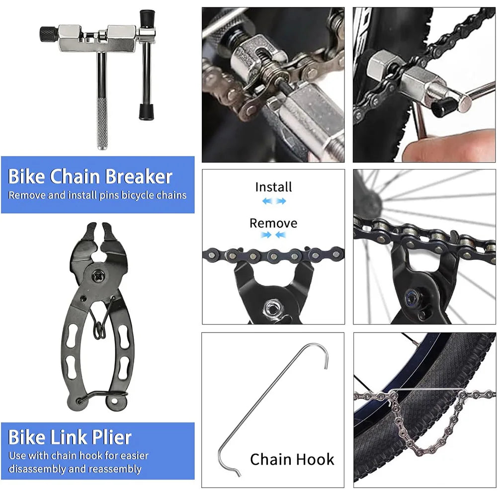 Bike tool kit canvas carry bag