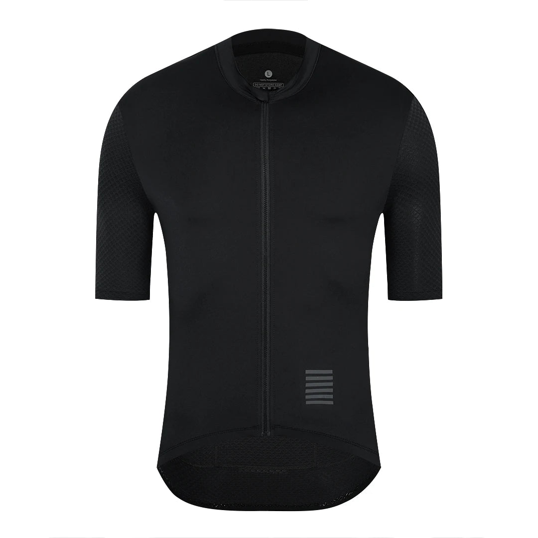 YKYWBIKE Men’s Classic Cycling Jersey – Breathable Pro Team Summer Shirt