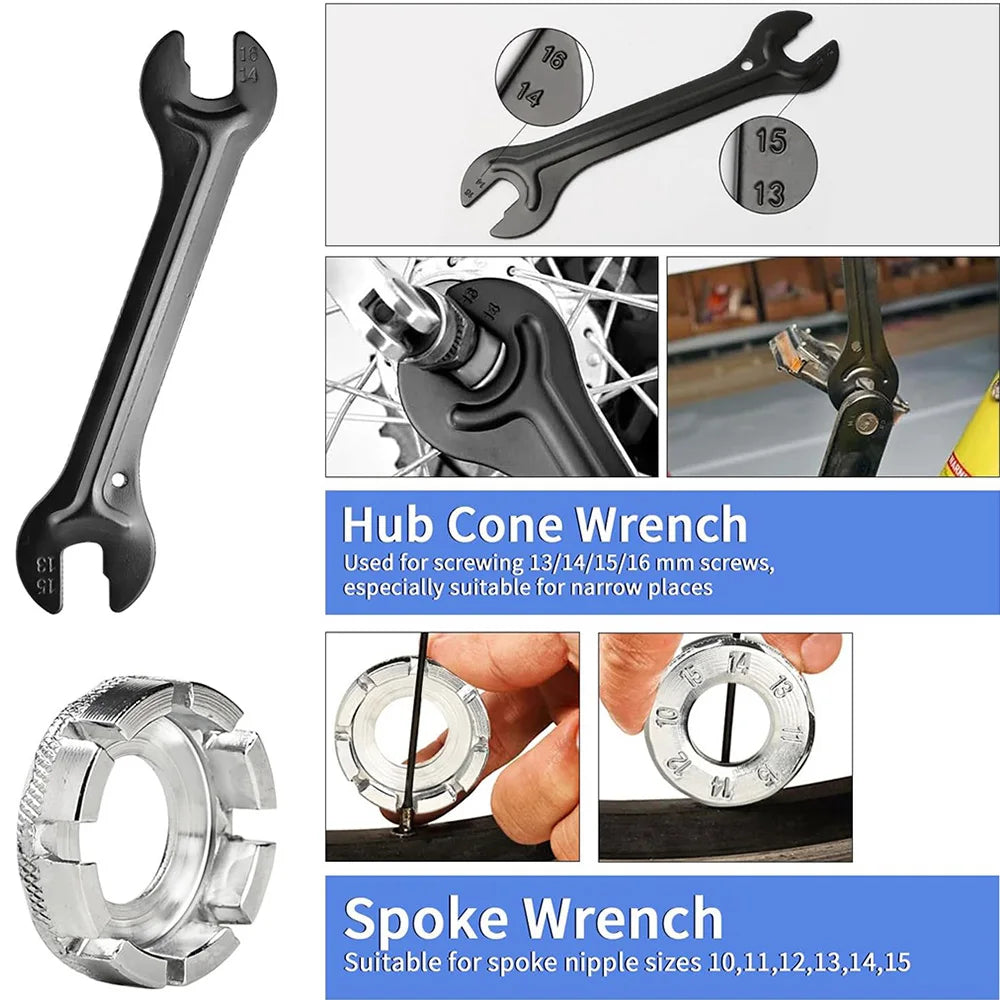 Cassette and freewheel tool from bike tool kit