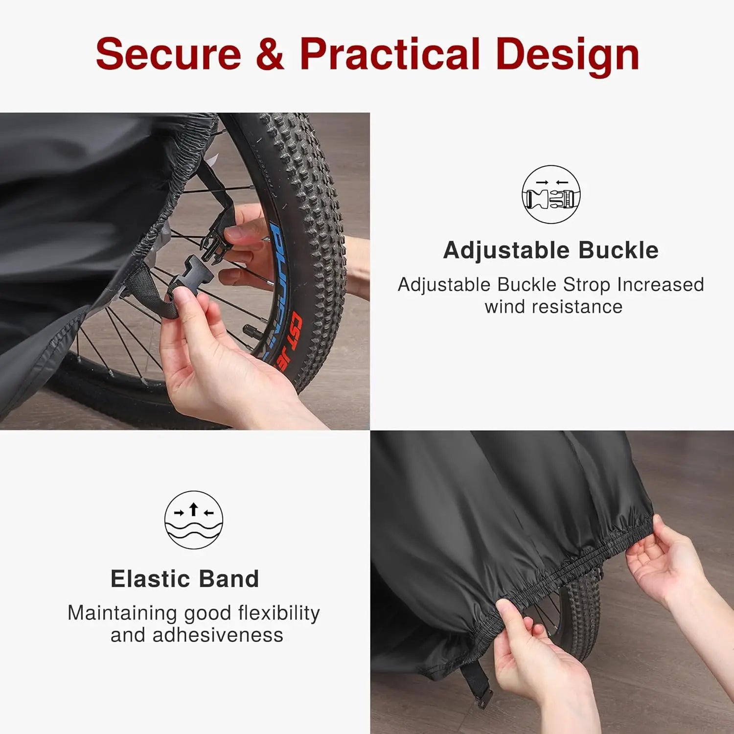 Waterproof Bike Cover – UV, Dust & Rain Protection