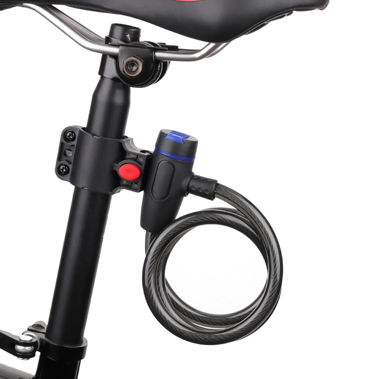 Anti-Theft Steel Bike Cable Lock (with 2 Keys)