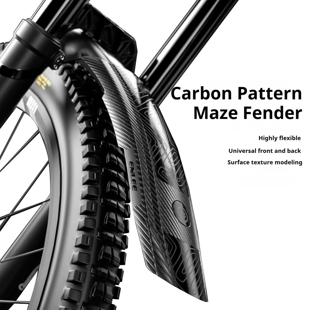 ENLEE carbon fiber bike mudguards fender set