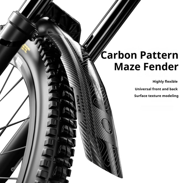 ENLEE carbon fiber bike mudguards fender set