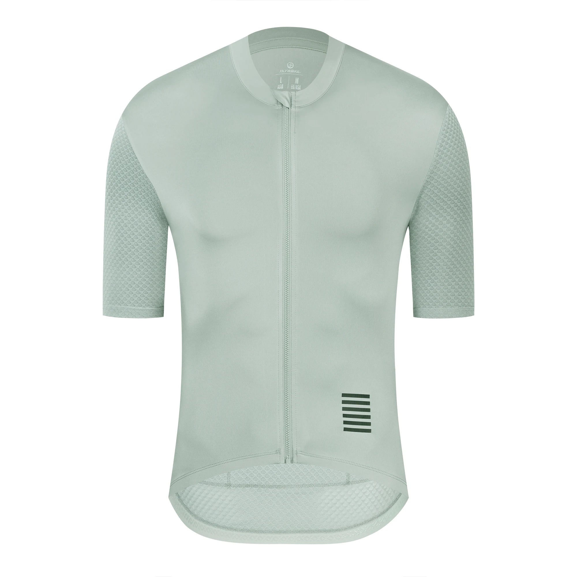 YKYWBIKE Men’s Classic Cycling Jersey – Breathable Pro Team Summer Shirt