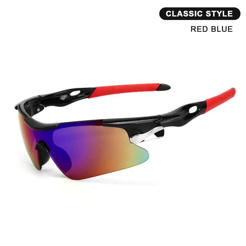 RIDERACE cycling sunglasses, black and white frame