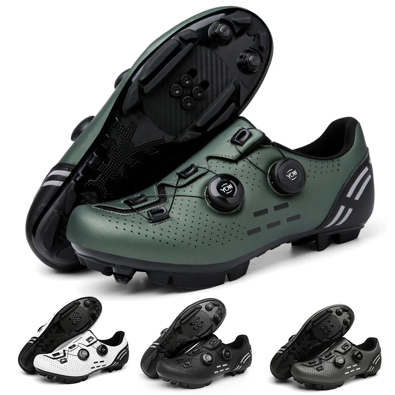 CC Chengta men's road cycling shoes with zip closure