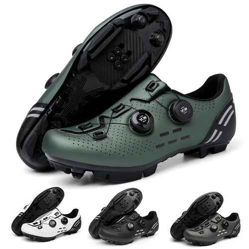 CC Chengta men's road cycling shoes with zip closure