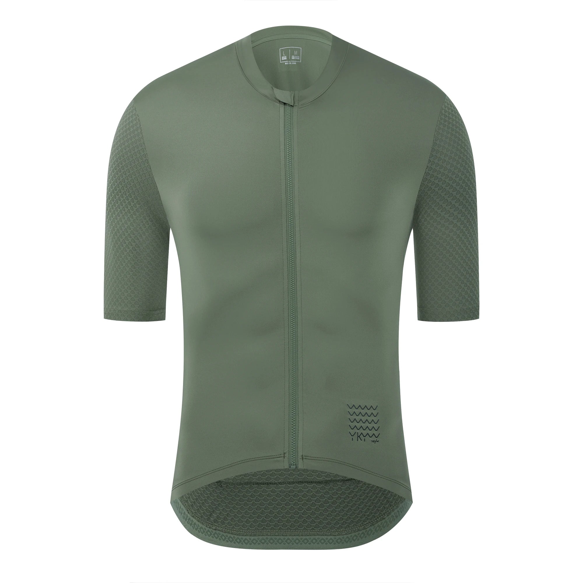 YKYWBIKE Men’s Classic Cycling Jersey – Breathable Pro Team Summer Shirt