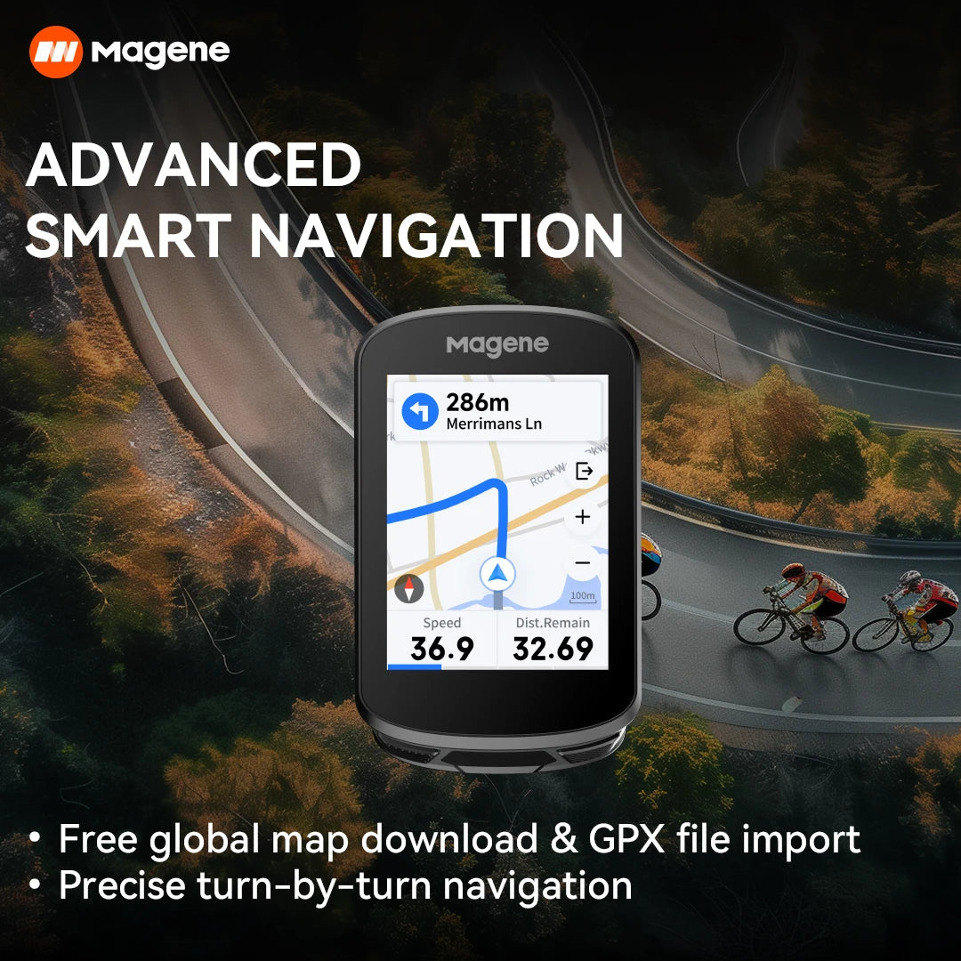 Magene C506 SE GPS Bike Computer – Smart Cycling Speedometer