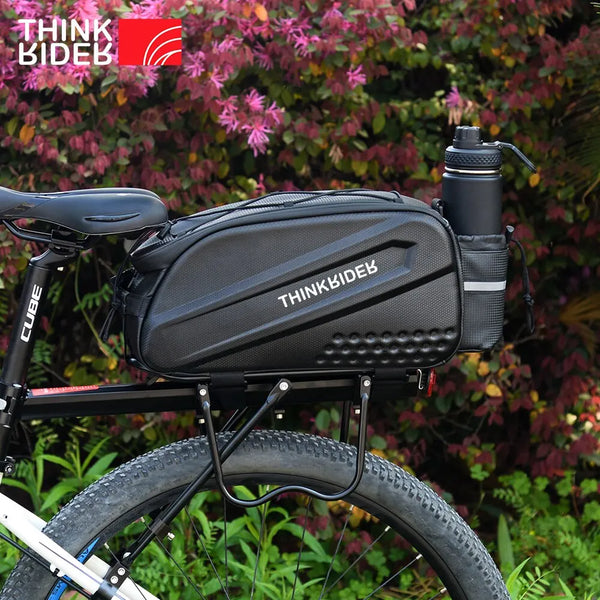ThinkRider 14L waterproof hard shell bike bag with rain cover