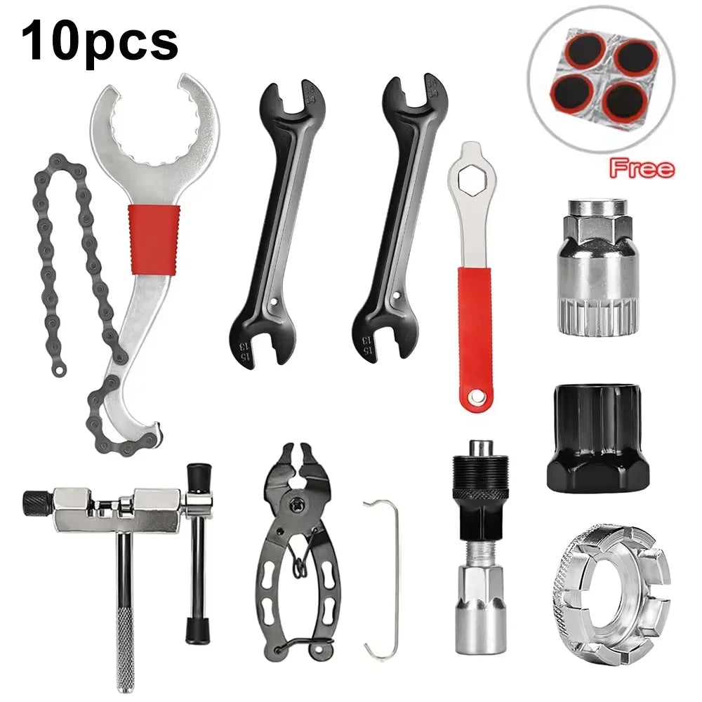 Professional Bike Tool Kit – MTB & Road Maintenance Set