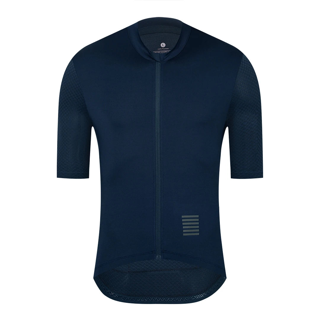 YKYWBIKE Men’s Classic Cycling Jersey – Breathable Pro Team Summer Shirt