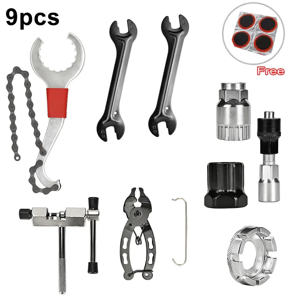 Professional Bike Tool Kit – MTB & Road Maintenance Set