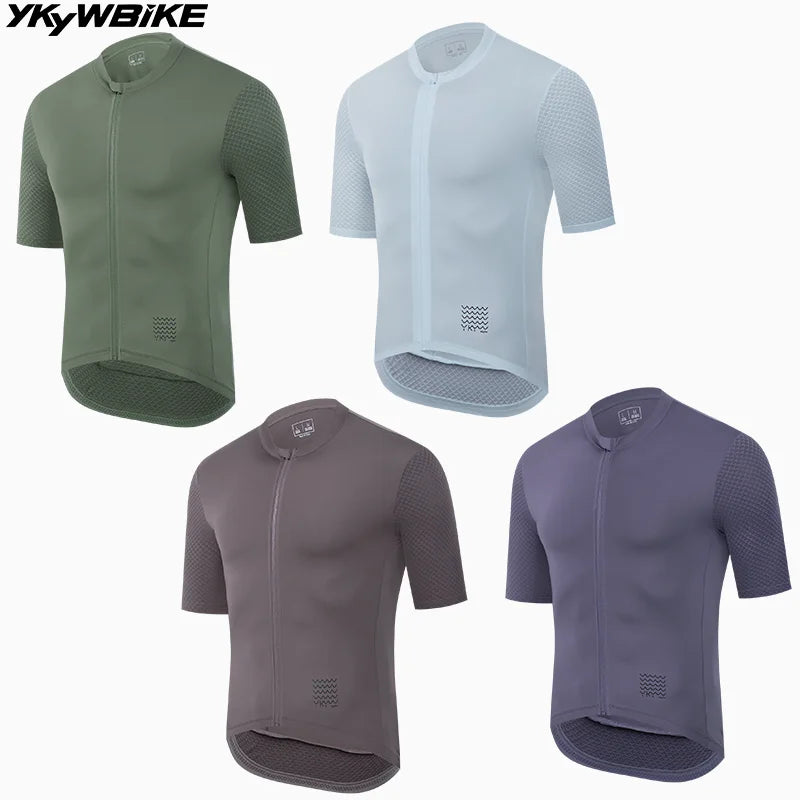 YKYWBIKE mens breathable cycling jersey