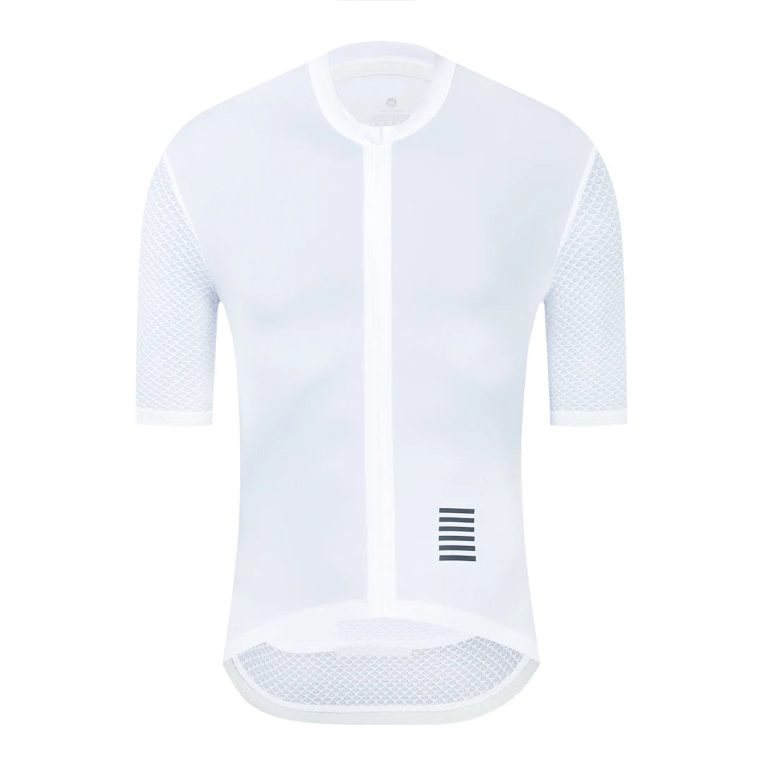 YKYWBIKE Men’s Classic Cycling Jersey – Breathable Pro Team Summer Shirt