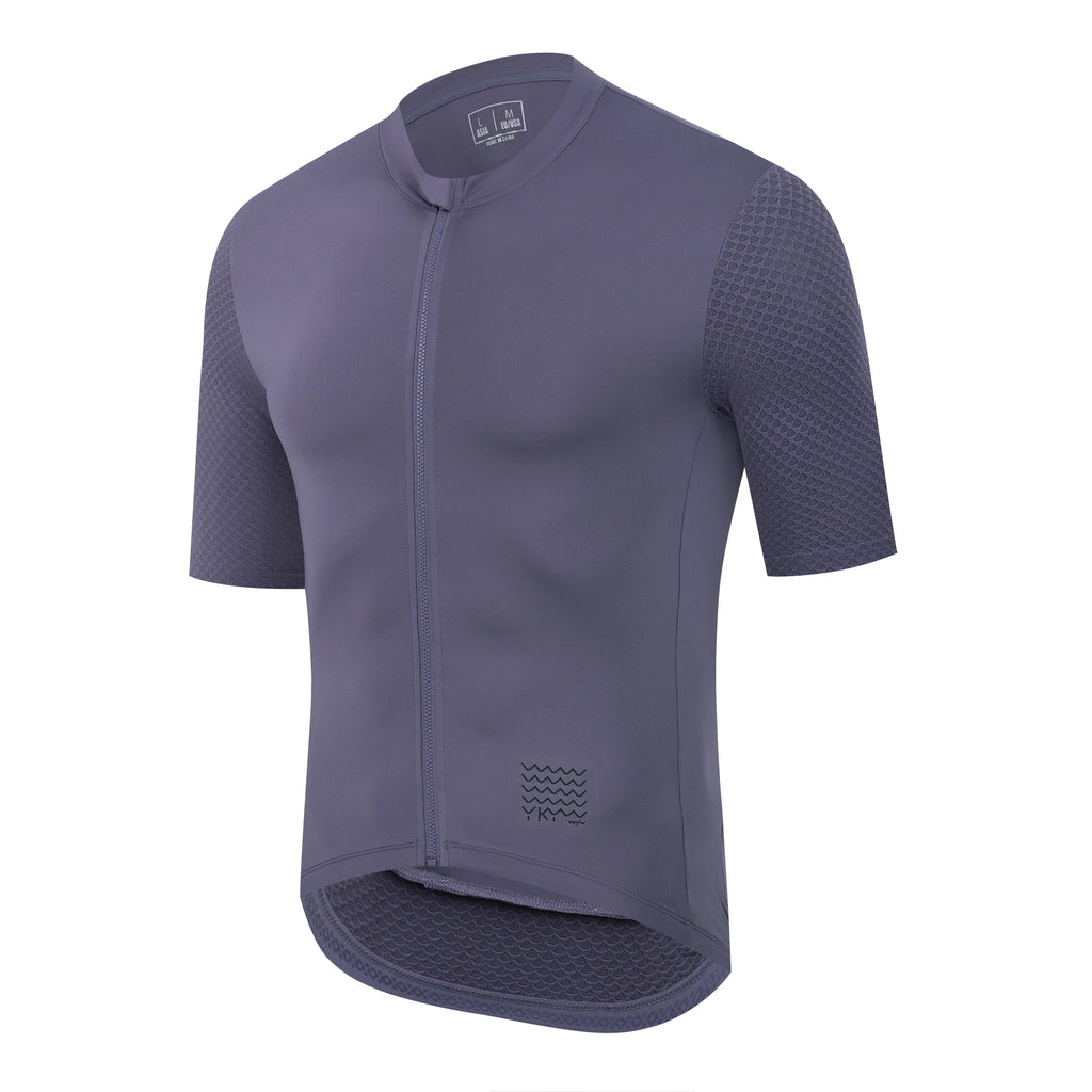 YKYWBIKE Men’s Classic Cycling Jersey – Breathable Pro Team Summer Shirt