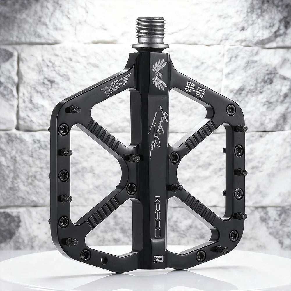 KRSEC CNC Ultralight Bike Pedals – 3 Bearings Aluminum Alloy