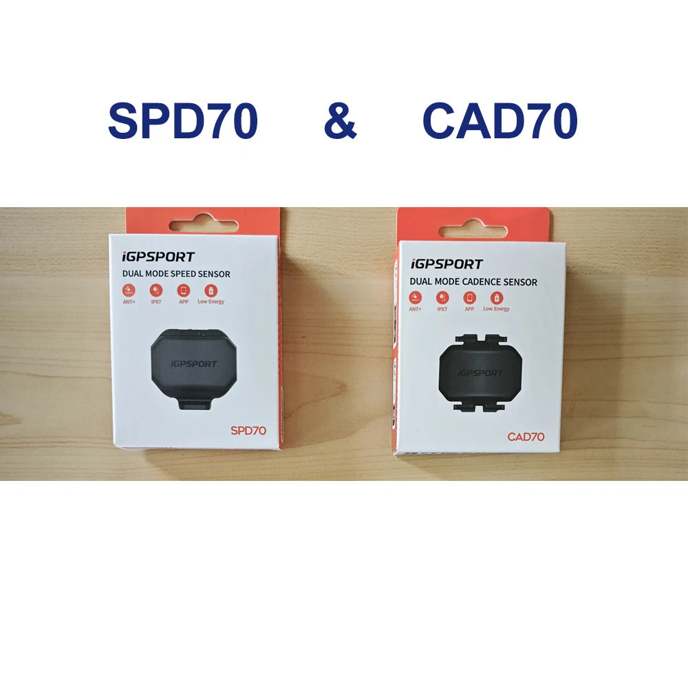 iGPSPORT Cadence, Speed & Heart Rate Sensors – Bluetooth & ANT+
