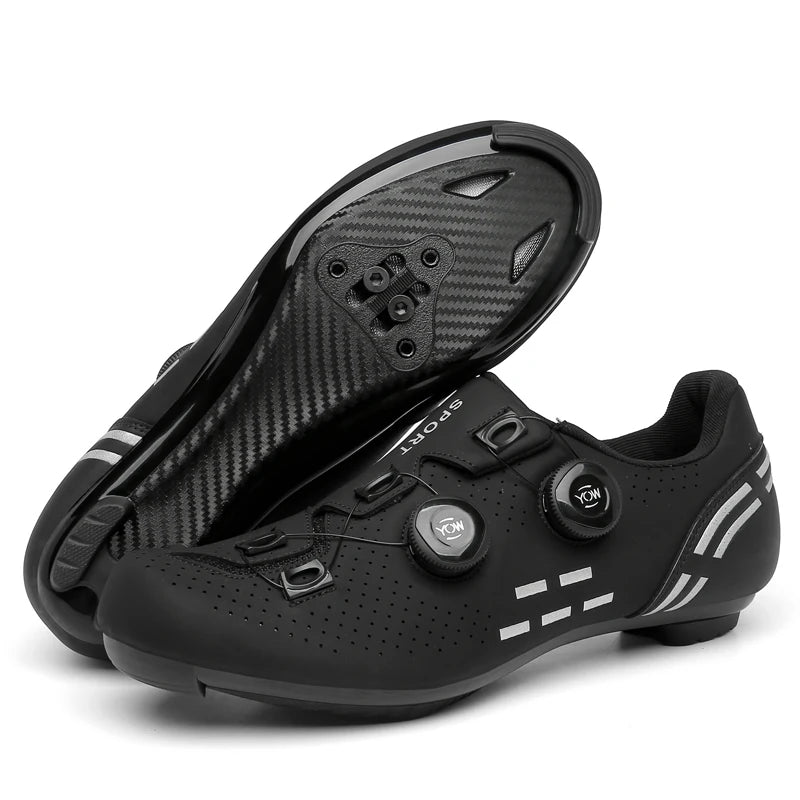 CC Chengta Men’s Road Cycling Shoes – Zip Closure