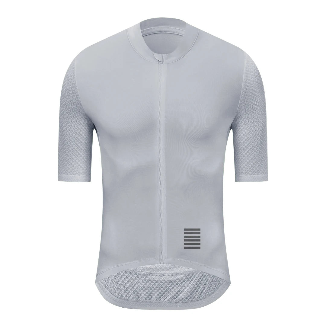 YKYWBIKE Men’s Classic Cycling Jersey – Breathable Pro Team Summer Shirt