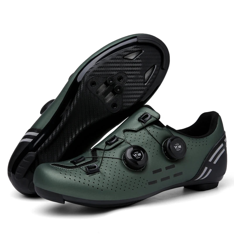 CC Chengta Men’s Road Cycling Shoes – Zip Closure