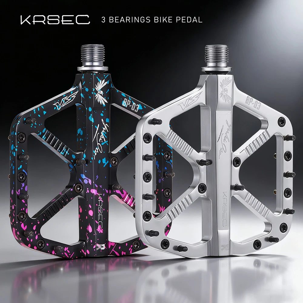 KRSEC CNC ultralight aluminum bike pedals