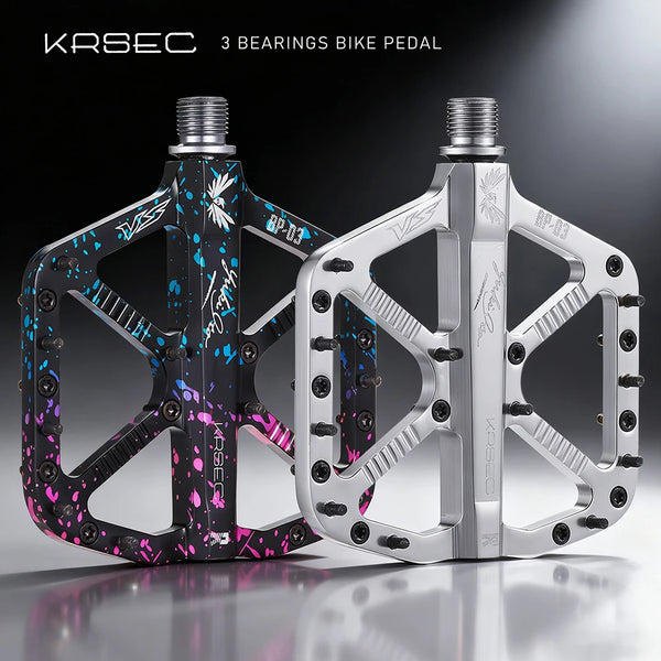 KRSEC CNC ultralight aluminum bike pedals