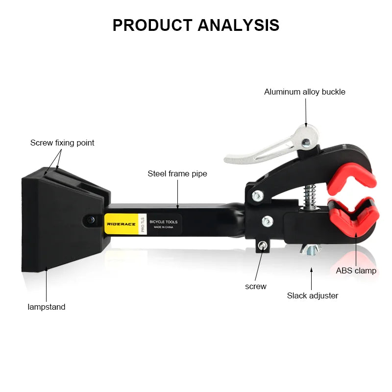 RIDERACE Heavy-Duty Adjustable Bike Wall Mount