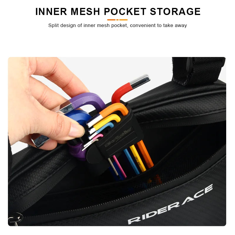 RIDERACE Waterproof Triangle Frame Bag