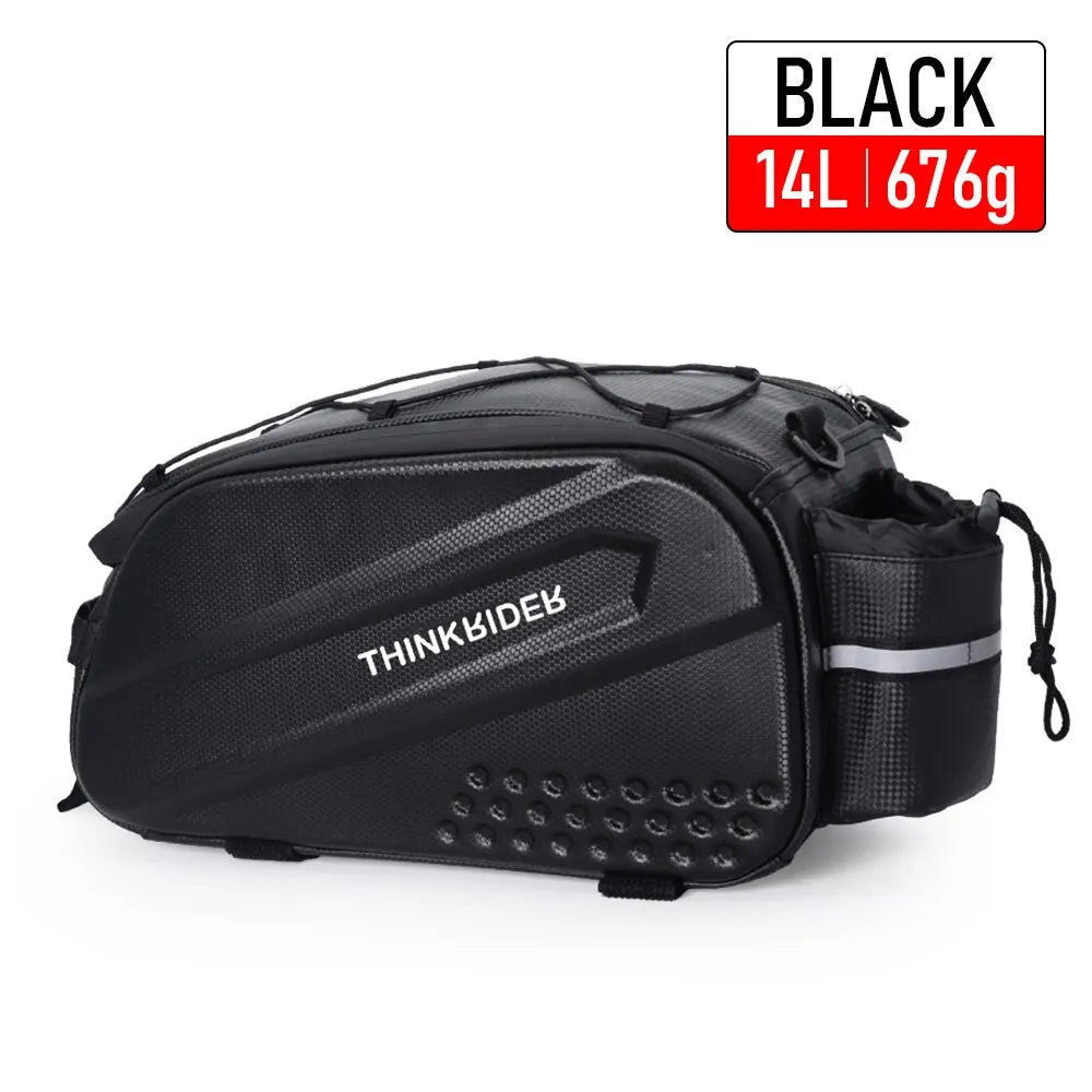 ThinkRider 14L Waterproof Hard Shell Bike Bag – PedalPrime