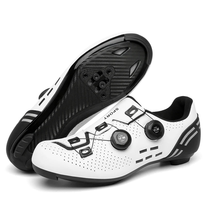 CC Chengta Men’s Road Cycling Shoes – Zip Closure